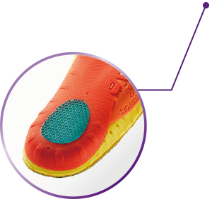 ハニカムジェル（ハチの巣構造）