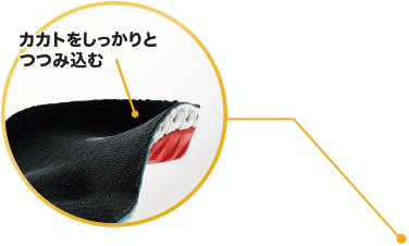 ディープヒールカップ